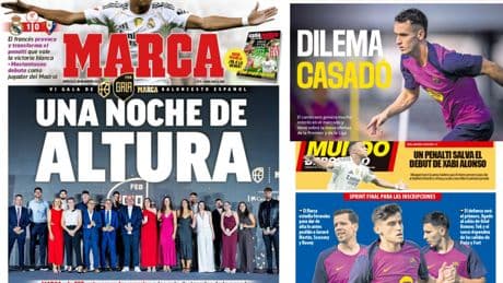 Así valora la prensa catalana el triunfo del Madrid&lt;br&gt;
