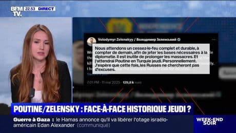Zelensky prêt à rencontrer Poutine à Istanbul jeudi - 11/05
