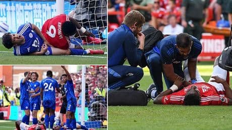 Taiwo Awoniyi's horror injury shows the lunacy of not flagging for offside - football's lawmakers must act now, writes TOM COLLOMOSSE