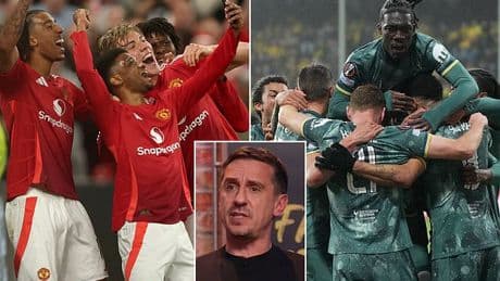 Gary Neville claims only ONE Man United player would get in Tottenham's team and reveals why he has a 'sickly feeling' for Europa League final