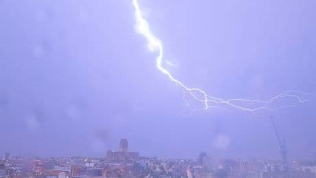 UK thunderstorm maps show 14 regions to be battered by lightning and heavy rain