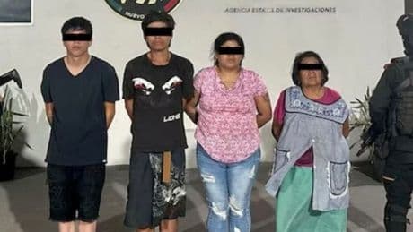 Mexican police arrest 'Brad Pitt' and other members of drug gang in dramatic raid