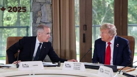 Europa intenta en el G7 pequeños pasos de acercamiento a Trump para rebajar el enfrentamiento comercial