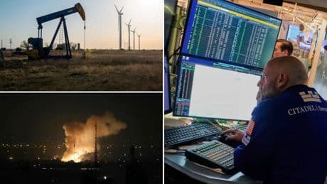 Dow futures plummet 400 points, oil prices spike 7% after Israeli attack on Iran