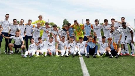 La Fábrica sigue dando sus frutos: 12 títulos en una nueva temporada de ensueño en la cantera del Real Madrid
