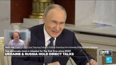 'Putin's choice of sending Medinsky reinforces idea this is a continuation of failed talks in 2022'
