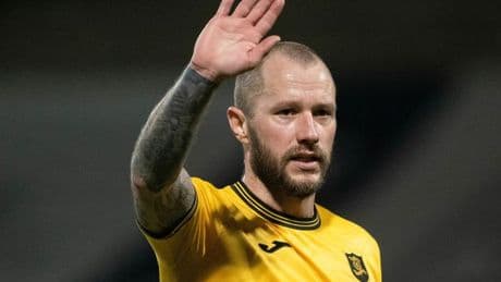 Livingston 'deserve' Premiership step-up, says striker as he leaves with his head held high