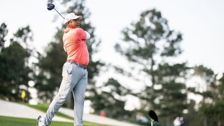 Golf : Jhonattan Vegas en tête du PGA Championship, les favoris à la peine