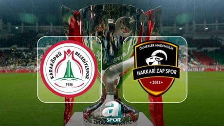 Karaköprü Belediyespor-Hakkari Zap Spor maçı ne zaman ve saat kaçta? Ziraat Türkiye Kupası maçı hangi kanalda? | CANLI İZLE