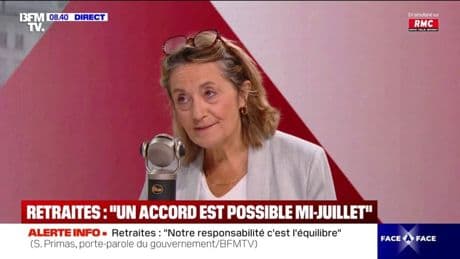 Retraites: "Il faut que ce soit un effort partagé par l'ensemble des Français" déclare Sophie Primas, porte-parole du gouvernement