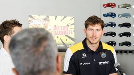 Alderete llega a La Laguna Tenerife con hambre de minutos y proyección en Liga Endesa