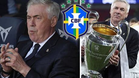 Carlo Ancelotti, nombrado seleccionador de Brasil tras la decepcionante campaña del Real Madrid - se espera que Xabi Alonso ocupe su puesto en el Bernabéu