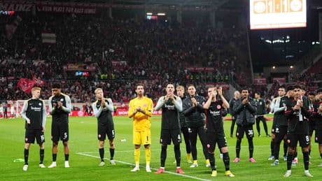 Nach dem 1:1 in Mainz - Zweimal Note 2 und eine 5 für Eintracht-Stars
