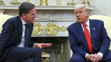 NATO Chief Says Alliance Still Strongly Backing Ukraine ― Even As Trump Backs Away