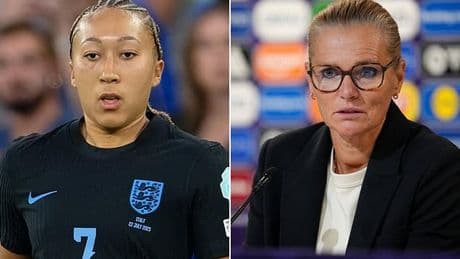 Sarina Wiegman provides Lauren James injury update - with England sweating over her fitness for Euro 2025 final showdown with Spain