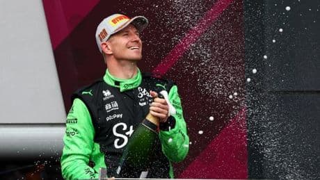 Lo que no se vio del GP de Gran Bretaña: La emoción de la hija de Hulkenberg, Newey 'espiando' a McLaren y Hamilton, perdido sin GPS