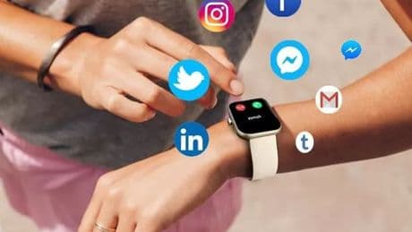 'Sleek' smartwatch that offers 'nearly two weeks of battery life' now £22 after 77% cut