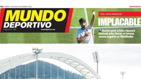 Portada de hoy de la Edición Bizkaia-Araba de Mundo Deportivo