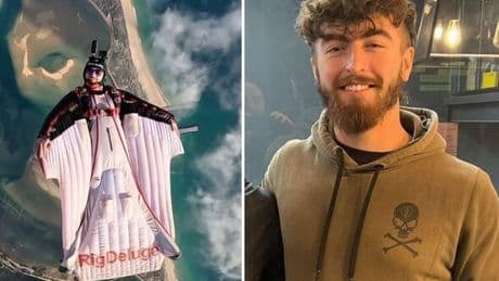 British champion from BBC documentary dies in daredevil jump off mountain