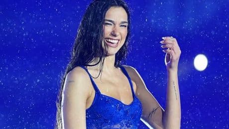 Shop Dua Lipa’s concealer that lasted through her rain-soaked performance as fans beg to know how