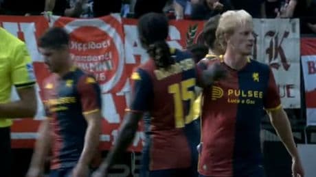 Genoa, tris in rimonta al Mantova: a segno il baby Venturino, decide Thorsby
