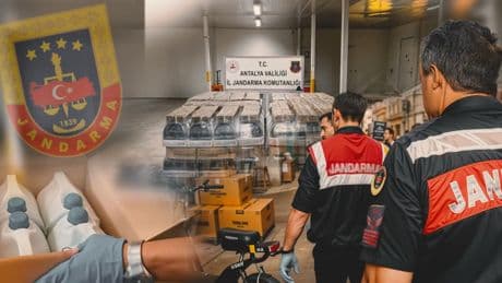Antalya'da kaçak alkol imalatçılarına darbe