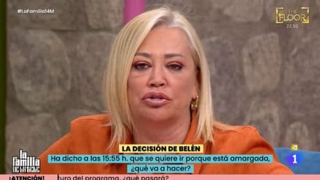 Directivos de RTVE se reúnen tras el intento de marcha de Belén Esteban de &#039;La familia de la tele&#039; para tomar &quot;medidas drásticas&quot;