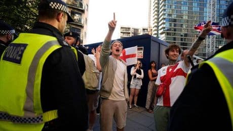Woman 'took meat cleaver to asylum hotel protests' after migrant entered mum's home
