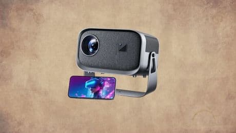 Transformez votre salon en salle de cinéma avec ce vidéoprojecteur portable