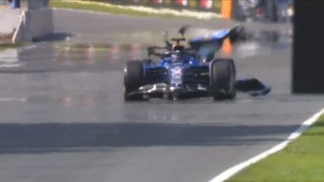 Russell holt die Pole - Formel-1-Star fliegt in Kanada das halbe Auto weg
