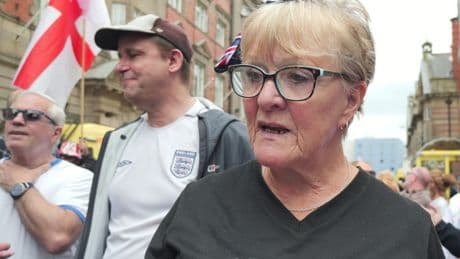 Migrant protesters face off amid concerns over women and girls' safety