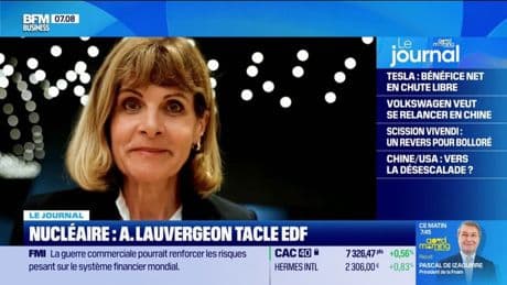 Parc nucléaire français: Anne Lauvergeon, ancienne directrice d'Areva, tacle EDF