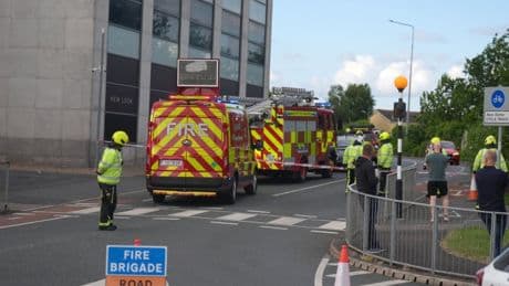 One person dead and child injured after gunman with ‘explosives on leg’ fires at Tesco