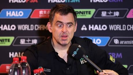 Ronnie O’Sullivan names his favourite ahead of World Snooker Championship semi-finals