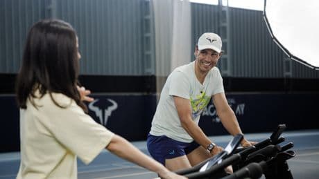 Rafa Nadal: "Casi diariamente me permito algún capricho. Me gusta mucho el chocolate, el de leche, desgraciadamente"