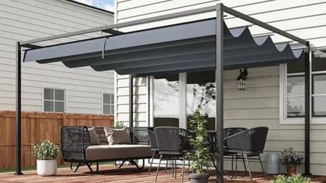 Wowcher shoppers are 'over the moon' with all-weather pergola that has 73% off