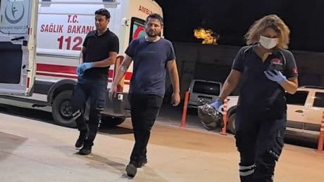 Tekstil fabrikada üzerine asit sıçrayan işçi yaralandı