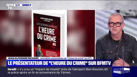 Le présentateur de "L'heure du crime" sur BFMTV - 04/05