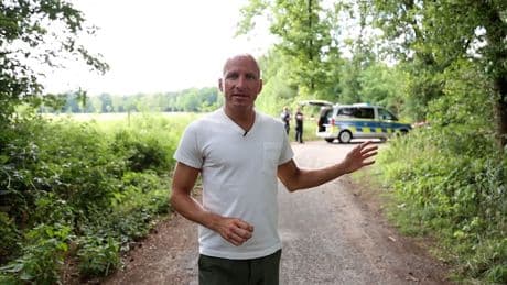 BILD-Reporter am Tatort in Dorsten - Die Gegend hier ist sehr einsam