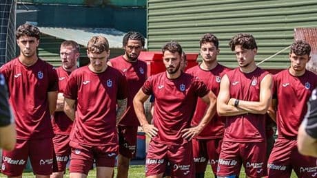 Trabzonspor hazırlıklarını sürdürdü