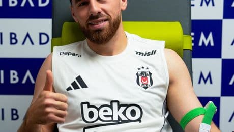Orkun Kökçü, sağlık kontrolünden geçti