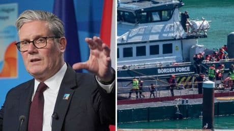 Keir Starmer 'surrenders' UK migrant plans to France in 'pathetic' move