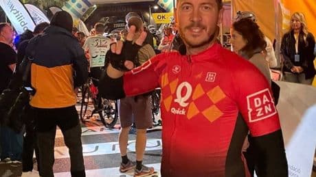 Hazard reaparece en una prueba ciclista en Mallorca: "Debo entrenar más y bajar de peso"