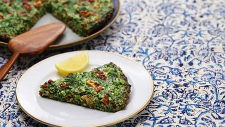 Tortilla de hierbas persa Kuku Sabzi: una receta deliciosa y saludable