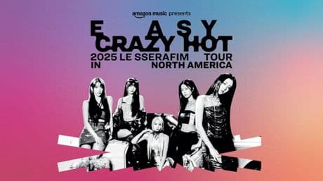 LE SSERAFIM Teams Up With Amazon Music For Exclusive Concert Merch