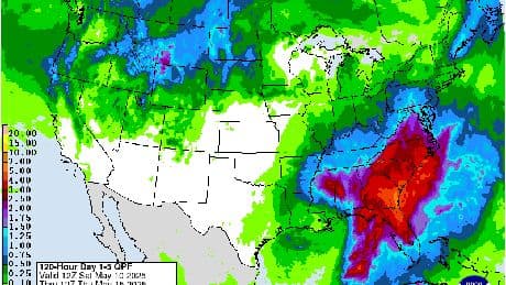 The Rain “Machine” Affecting The South On Mother’s Day Weekend