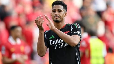 Arsenal told what struggling William Saliba is missing after Liverpool draw: 'He doesn't look the same player'