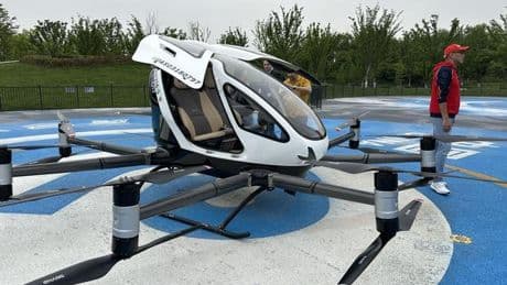 El futuro ya está aquí: llegan los drones taxi a China