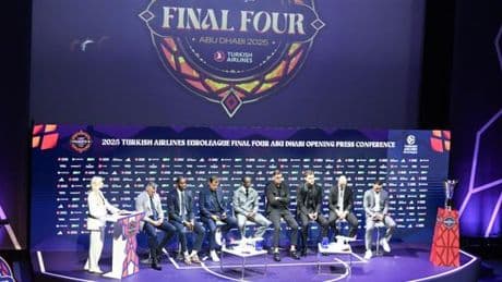 L’Euroligue de basket, en quête de stabilité et sous la menace d’une arrivée de la NBA en Europe, organise son Final Four à Abou Dhabi
