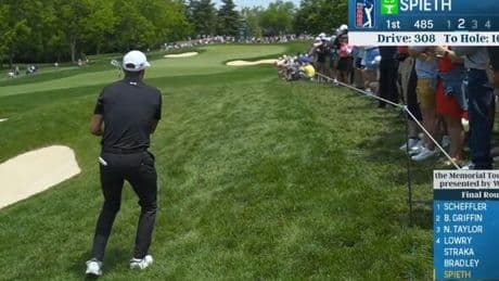 Jordan Spieth almost kills fan as horror shot drops spectators at Memorial Tournament